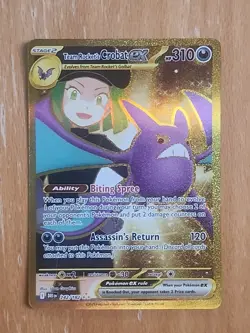 Team Rocket's Crobat ex 242/182 Pokemon Sv10: Destined Rivals Holo Hyper Rare - Image 1
