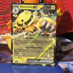 Pokemon TCG Electivire Ex 069/182 SV: Destined Rivals Ultra Rare NM⚡🌩 - Image 1