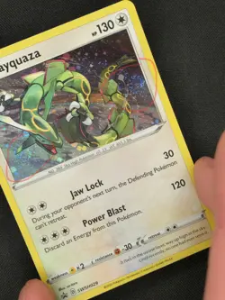 SWIRL - Pokemon - Rayquaza SWSH029 Black Star Promo - Sea & Sky - Crown Zenith - Image 2