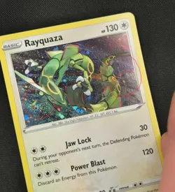SWIRL - Pokemon - Rayquaza SWSH029 Black Star Promo - Sea & Sky - Crown Zenith - Image 3