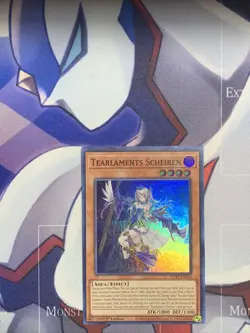 Yugioh Tearlaments Scheiren POTE-EN014 1st Edition Super Rare NM - Image 1