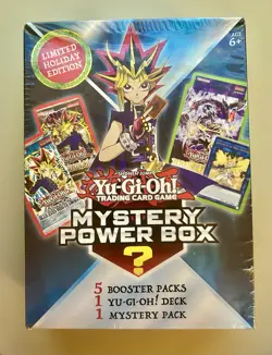 Yugioh Mystery Power Box Limited Holiday Edition 2021 Sealed New w Booster Packs - Image 1