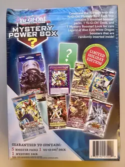 Yugioh Mystery Power Box Limited Holiday Edition 2021 Sealed New w Booster Packs - Image 2