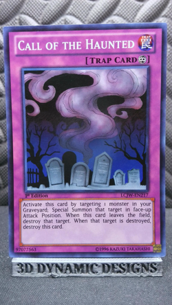 | Yugioh Call of the Haunted LCJW-EN217 1st Edition Super Rare NM 🔥 | - Image 1