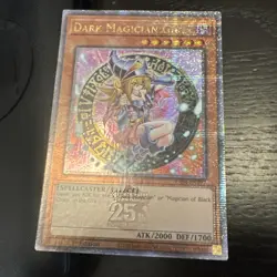 Yugioh: 1x Dark Magician Girl (3rd Art) - RA04-EN107 - Quarter Century Secret Ra - Image 1