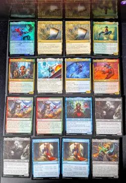 MTG Spider-Man Lot x122 Cards C/U/R/M Foils + Sealed Promo packs From Bundle - Image 2