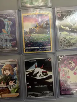 7 Card Pokemon Lot Pidgeotto 208/197 Illustration Rare Mint - Image 4