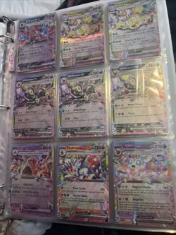 Pokemon TCG Binder Collection Binder Mixed Cards Lot of 56 - Image 2