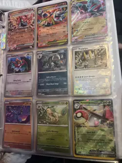 Pokemon TCG Binder Collection Binder Mixed Cards Lot of 56 - Image 4