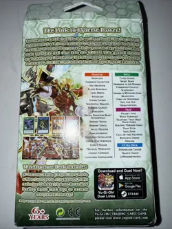 Yu-Gi-Oh Cards - Structure Deck - POWERCODE LINK - First Edition NEW Sealed - Image 2