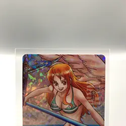 Nami ONE PIECE Berry Match IC Card TCG Bandai IC1-CP7 Japanese bb527 - Image 2