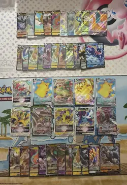 Pokemon Card Full Art Alt Art Fire Pikachu Snorlax Charizard Greninja - Image 1