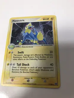 Manectric 7/106 Holo Mint - EX Emerald Pokemon Card NM - Image 1