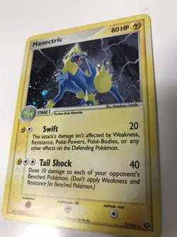 Manectric 7/106 Holo Mint - EX Emerald Pokemon Card NM - Image 2