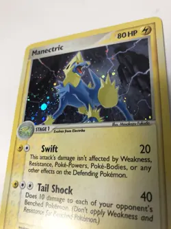 Manectric 7/106 Holo Mint - EX Emerald Pokemon Card NM - Image 4