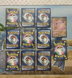 Pokemon Card Full Art Alt Art Fire Jolteon Tag Team Machamp - Image 2