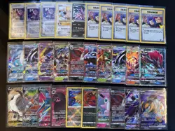 Lot of 150 Pokemon Cards V/VMAX/EX/Full Art/GX/Trainer/Holos Modern Collection - Image 3