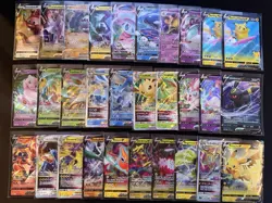 Lot of 150 Pokemon Cards V/VMAX/EX/Full Art/GX/Trainer/Holos Modern Collection - Image 4