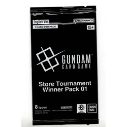 Gundam Card Game Store Tournament Winner Pack English SEALED - Image 1