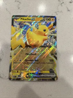 Pikachu ex Paldea Evolved (NM) Pokemon Card # 063/193 Double Rare - Image 1