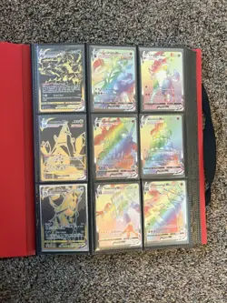 Pokemon Cards (Binder Included) - Image 1