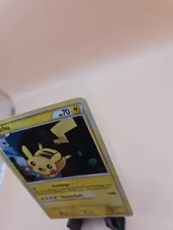 2010 Pikachu HGSS03 Holo Black Star Promo Pokemon Card LP - Image 4