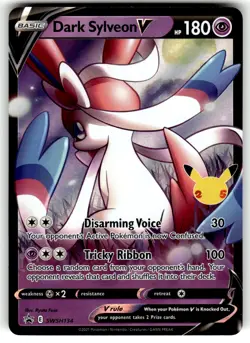 SWSH: Sword & Shield Promo Cards #SWSH134 Dark Sylveon V LP - Image 1