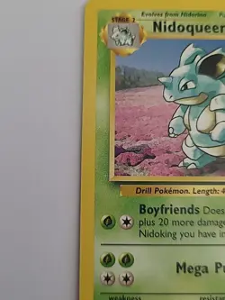 Nidoqueen 23/64 Pokemon Card Jungle Set 1999 WOTC Rare Regular Non Holo - Image 3