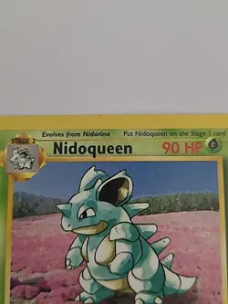 Nidoqueen 23/64 Pokemon Card Jungle Set 1999 WOTC Rare Regular Non Holo - Image 5