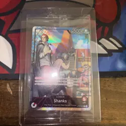 One Piece TCG Shanks OP09-001 July 2025 PSA Magazine Promo SEALED Card - Image 1