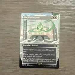 The Wind Crystal Borderless Regular - Final Fantasy MTG - Image 1