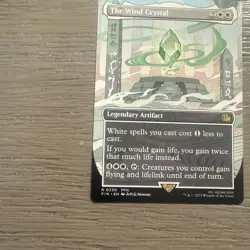 The Wind Crystal Borderless Regular - Final Fantasy MTG - Image 4