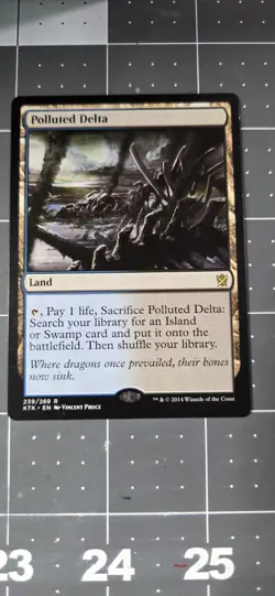 Polluted Delta Khans of Tarkir Regular - Image 1
