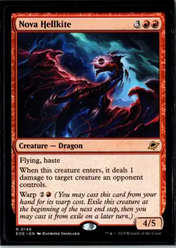 Nova Hellkite R Edge of Eternities 148 NM - Image 1