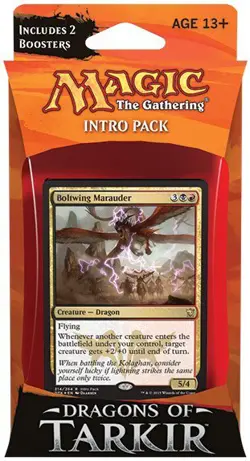 Dragons of Tarkir Intro Pack Relentless Rush (ENGLISH) SEALED NEW MAGIC ABUGames - Image 1
