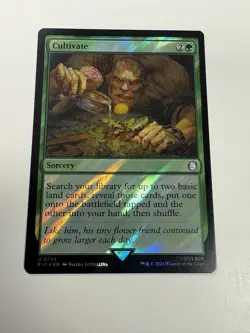 MTG Magic The Gathering Fallout Cultivate Surge Foil Uncommon - Image 1