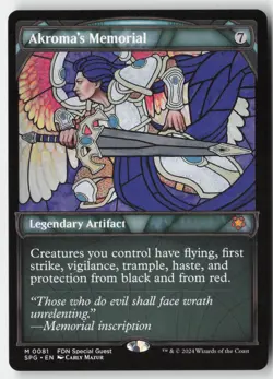 MTG - Akroma's Memorial (Showcase) M Special Guests 81 LP-NM - Image 1