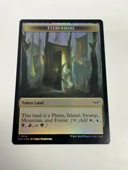 MTG Magic The Gathering Duskmourn Everywhere Copy Foil Token - Image 1