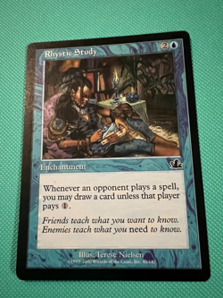 Rhystic Study - Prophecy - MTG - Magic the Gathering - Image 1
