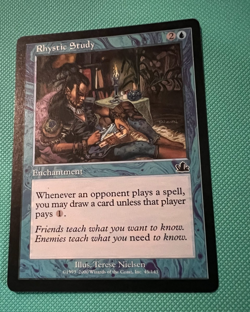Rhystic Study - Prophecy - MTG - Magic the Gathering - Image 2