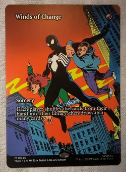 MAGIC,MTG: SPIDER-MAN, WINDS OF CHANGE, 0030, REGULAR, MYTHIC , NM, MAR - Image 1