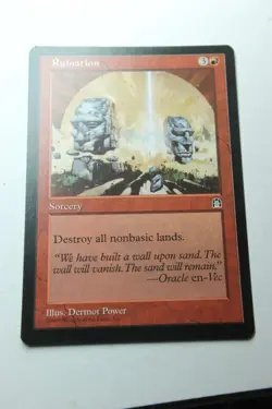 MTG Ruination x1- -Stronghold-Lightly Played - Image 1