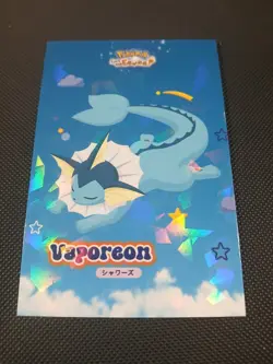 Pokemon Let's Go Eevee Database Set Peru Sleepy Vaporeon Cracked Ice US Seller - Image 1