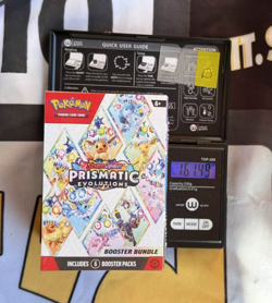 🔥161.49g Heavy GOD Potential Pokemon Prismatic Evolutions Booster Bundle NEW🔥 - Image 1