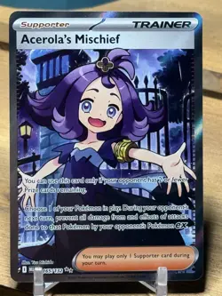 Acerola's Mischief Mega Evolution English 165/132 NM/M Fast Shipping - Image 1