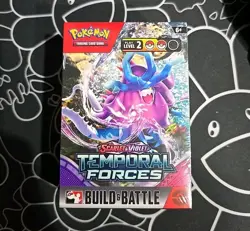 Pokemon Temporal Forces Build And Battle Deck Box (SEALED) - Image 1