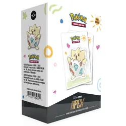 Ultra Pro Pokemon Supplies - APEX Deck Protector Sleeves - TOGEPI [105 Sleeves] - Image 1