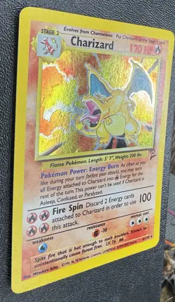 Pokemon TCG Charizard Base Set 4/102 Holo 1999-2000 Wizards Base Set 2 - Image 4