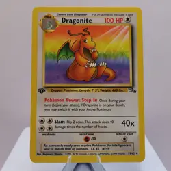 Pokemon TCG - Dragonite 19/62 Fossil Rare 1st Edition WOTC 1999 - EXC/NM - Image 2