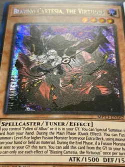 3x Blazing Cartesia, The Virtuous | MP23-EN162 | Prismatic Secret Rare | YuGiOh! - Image 2